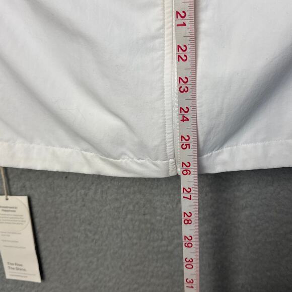 Vuori Womens Willow Jacket White Lightweight Layering Travel SZ L New With Tags - Picture 4 of 7